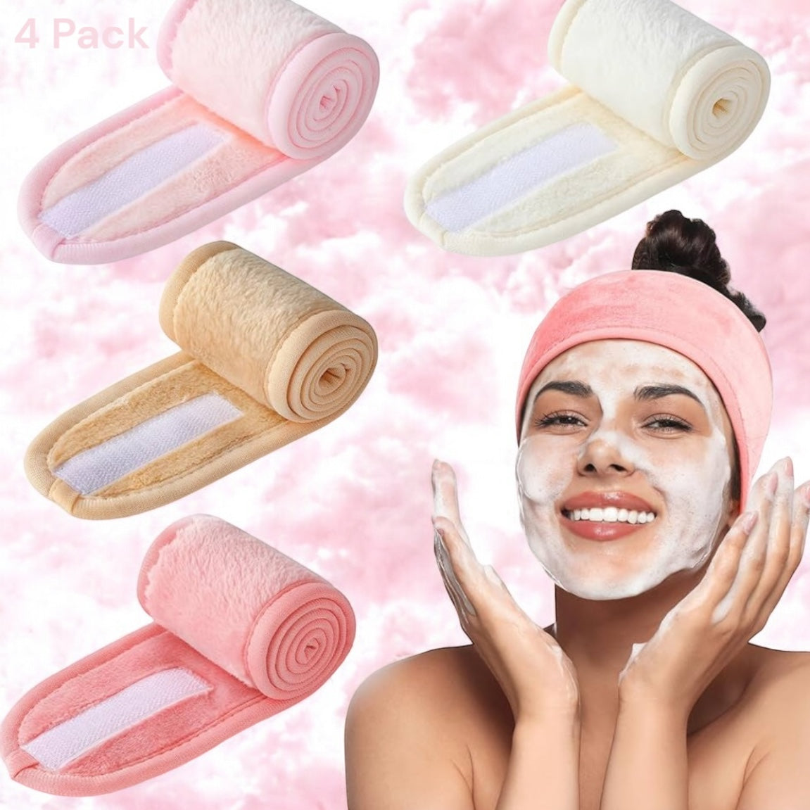 Makeup Headbands™ (4-Pack)